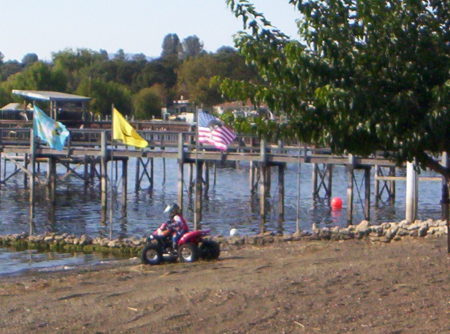 HAYDEN LEARNING TO RIDE THE QUAD