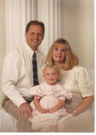 Sam & Patty w/our daughter in 1998