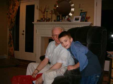 Tristan and Great Grandpa