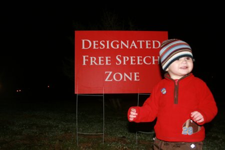free speach zone