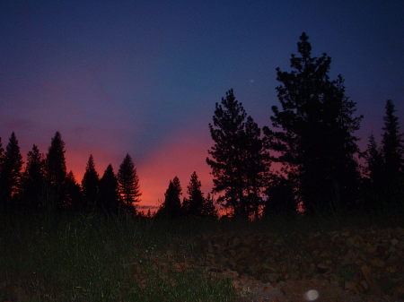 Sky at Lehman Hot Springs