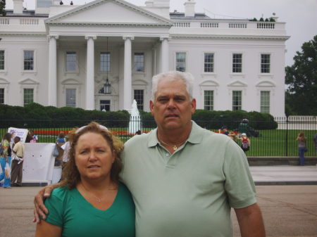 Hubby & I at the White House