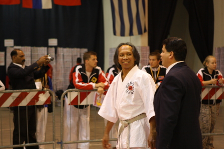 Discussion prior to Kumite