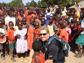 Chris in Kampala, Uganda 2006