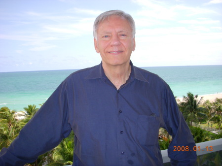 Jack on porch in Maimi, Florida, 2008.