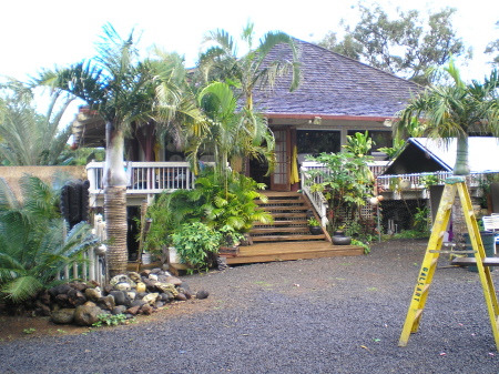 Front of the Haiku Rogers' family home