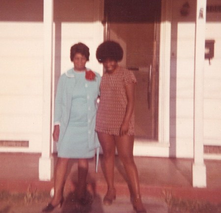 Mother & E. Jean   1970 Lynwood, CA