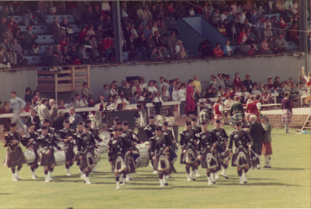 Pipe & Drum Band, Cowel Games 8/86