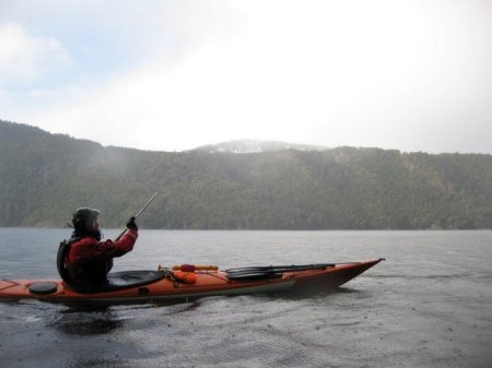 Winter Paddle - Finlayson Arm