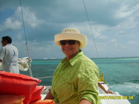 Sailing in Cancun
