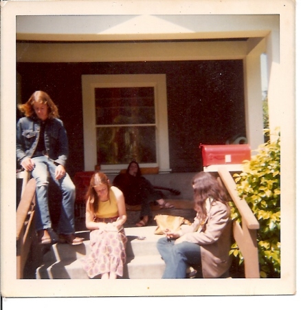 Our School, 1974 - Front porch