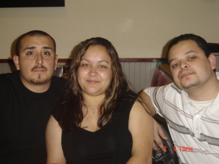 Michael, Monica, and her husband Guillermo