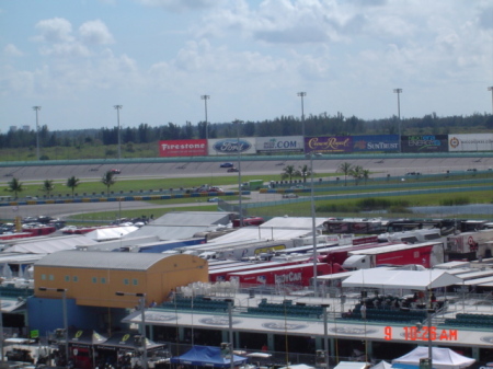 Grandstand view