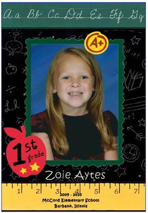 Zoie Gabrielle - 1st Grade