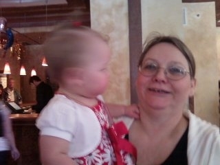 My sister Beverly and my Great Niece Anikah