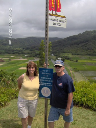 Deb and Glenn Kauai Hawaii 2008