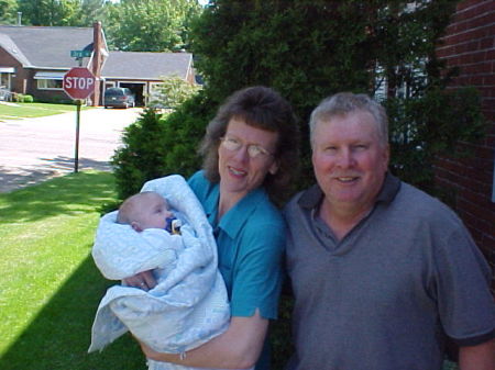 my wife shirley,me, and devin