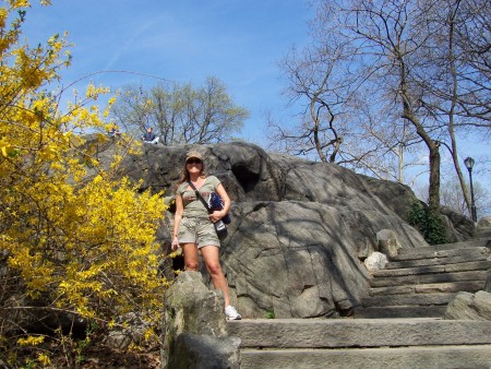 Rita in Central Park