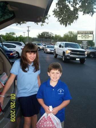 2009 FIRST DAY OF SCHOOL!