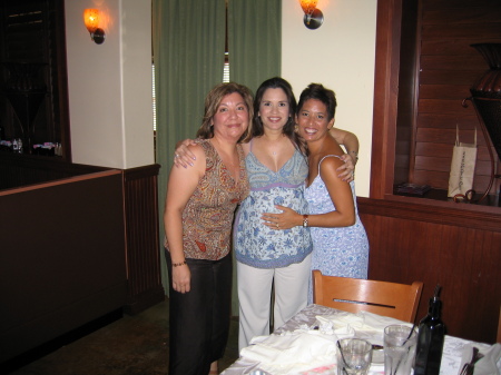 Mia, Me, & Lisa at my Baby Shower 2006