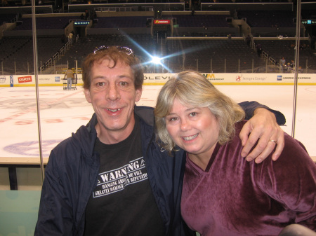 At Staples Center-Kings vs. Ducks