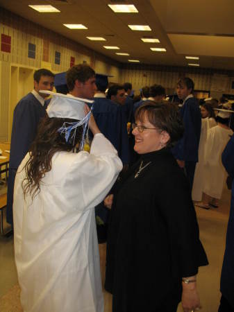 Erin and me at her graduation, June 2009