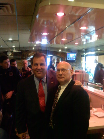 Chris Christi (New Gov of NJ) and Me 11-09