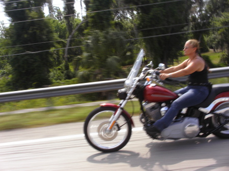 Me on my 2007 Softail