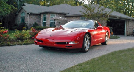 Vette in Drive