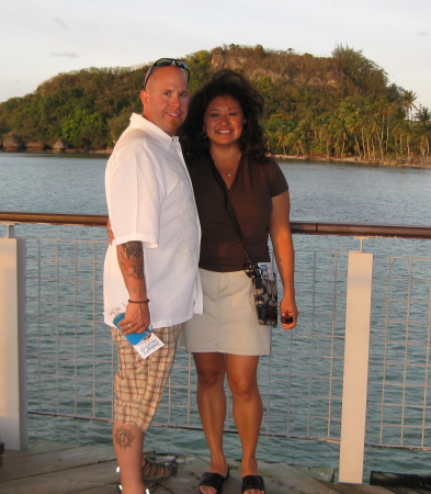 Carmen and I in Guam 2009