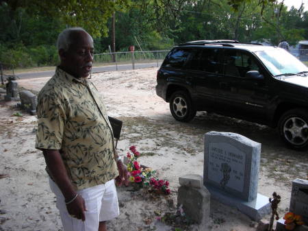 Roosevelt visiting the Grave Yard