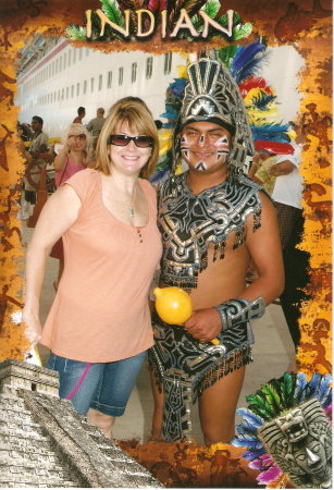 Me at Cozumel with local