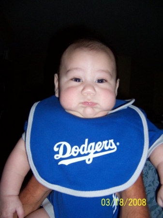 Andrew when he was a fat little baby !