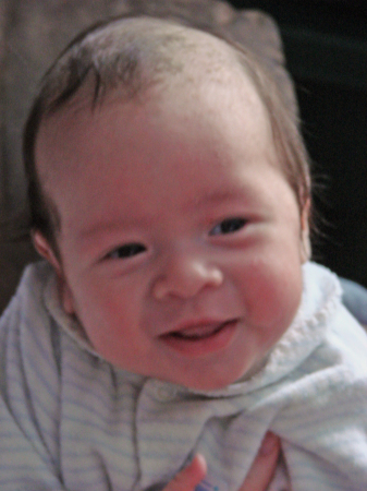 Our latest smiling Son Gabriel Riley