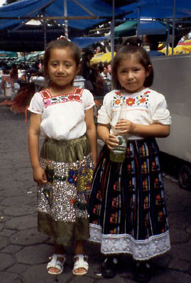 Little Mexican Girls-Oaxaca