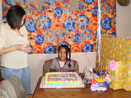 Ana's seventh birthday.