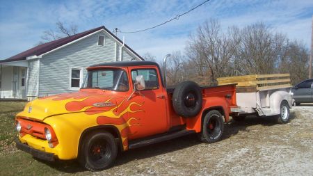 Cosmo's latest project (56 Ford)