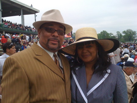 Jay and Donna at the Kentucky Derby