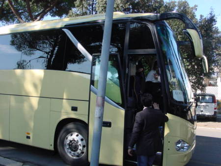 Our Bus in Rome