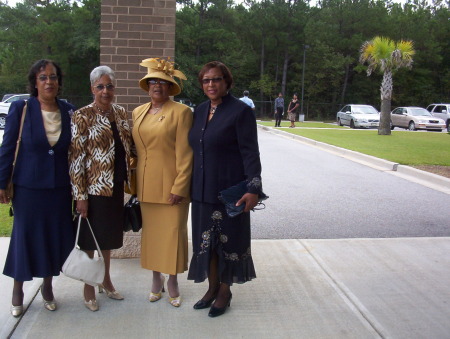 2008. After Chuch Service of School Reunion