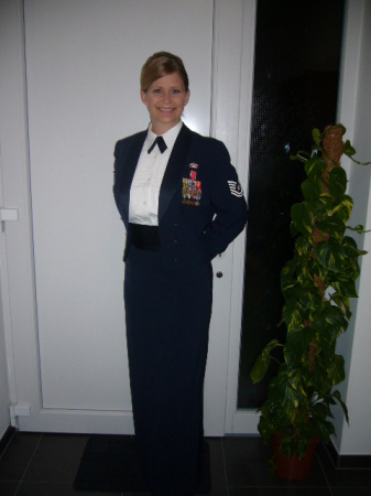 All dressed up Air Force style