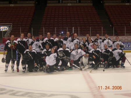 Play hockey at The Pond in Anahiem