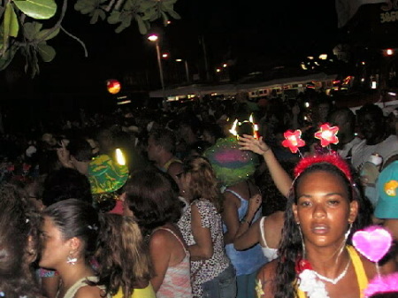 Copacabana neighborhood party