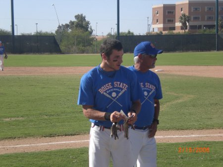 Coaching for Boise State in Arizona tourney
