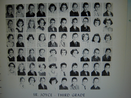 Sr. Joyce-3rd grade, taken1961