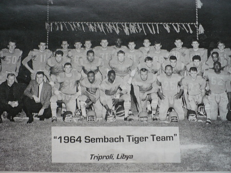 1964 sembach football team  libia thanksgiving