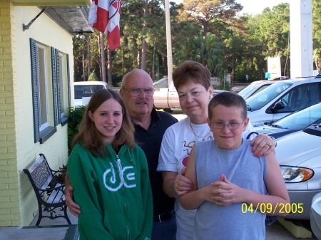 Jim's parents with Katie & Chris