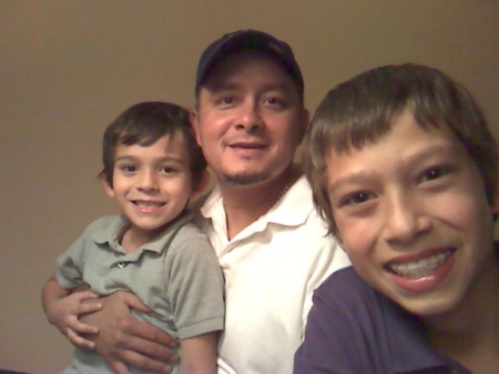 my boys Richard Jr.(R) n Andrew(L)