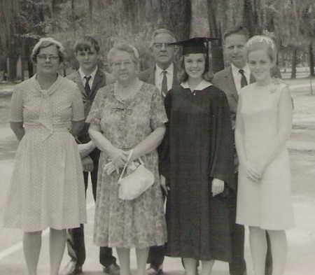 Valdosta State College Graduation 1968