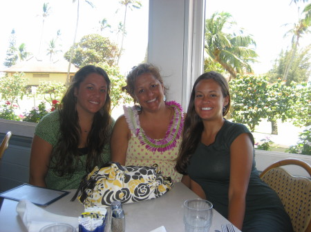 My daughter Brittany, me & Nelly in Kauai